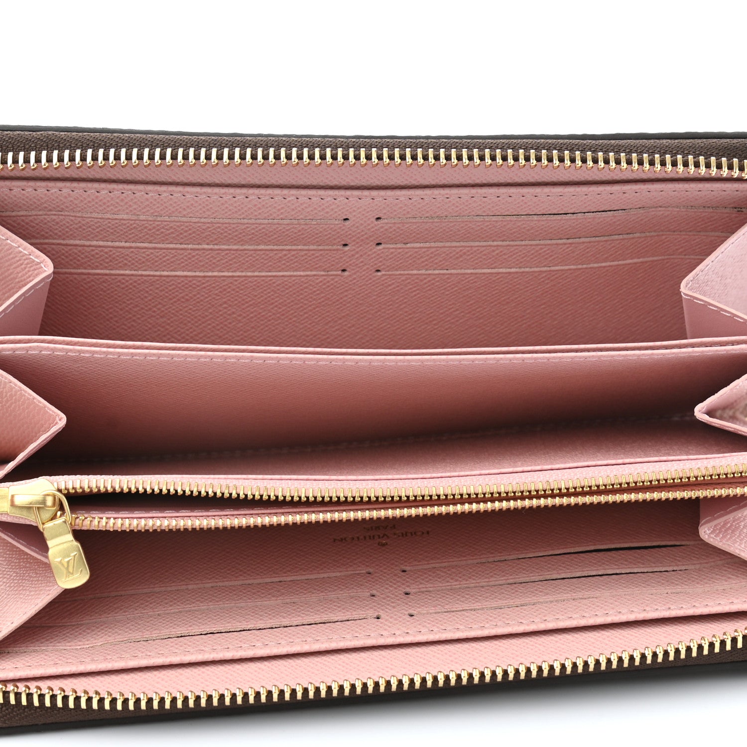 Louis Vuitton Monogram Zippy Wallet Rose Ballerine 5 of 8