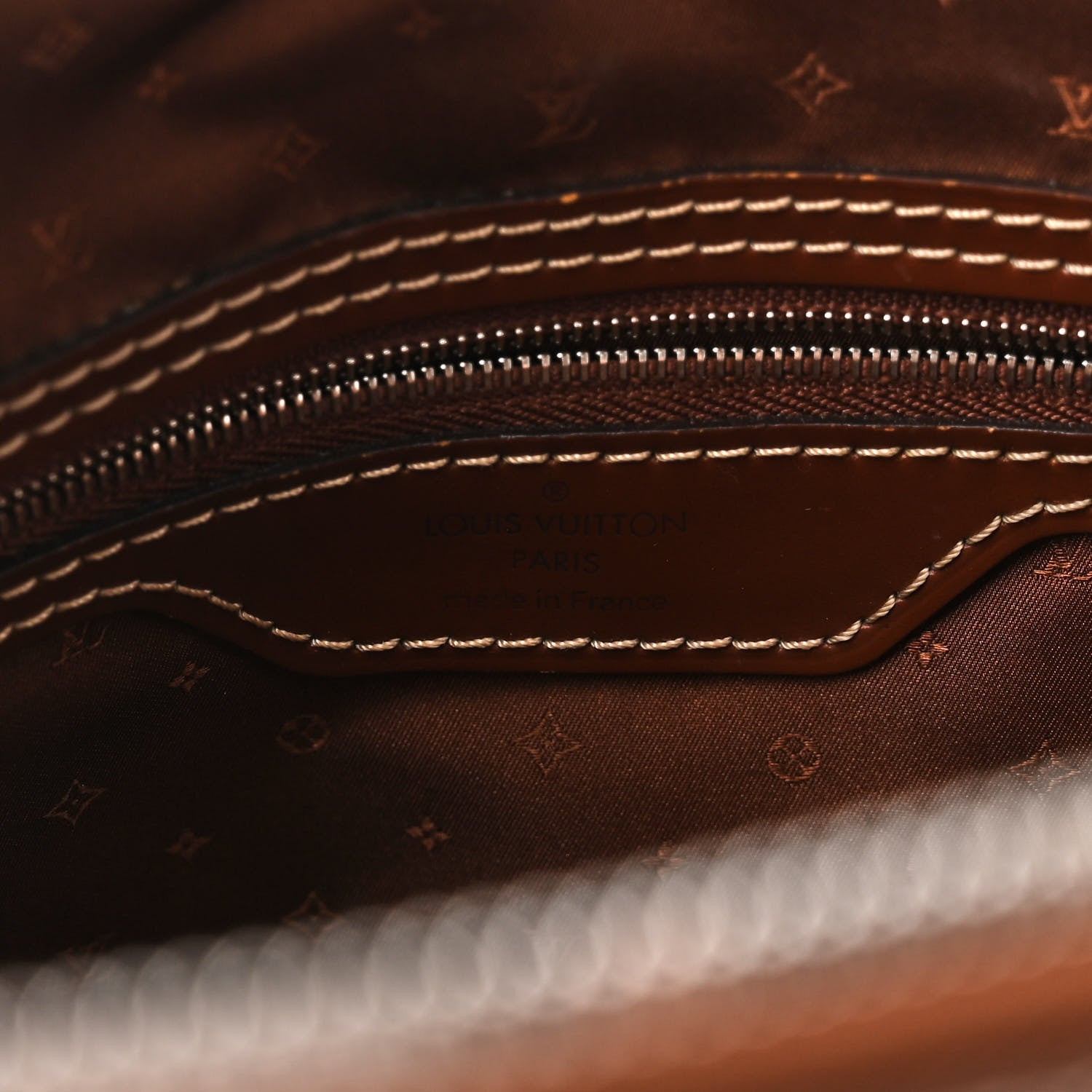 Louis Vuitton Suhali Lockit MM Sienne 6 of 13