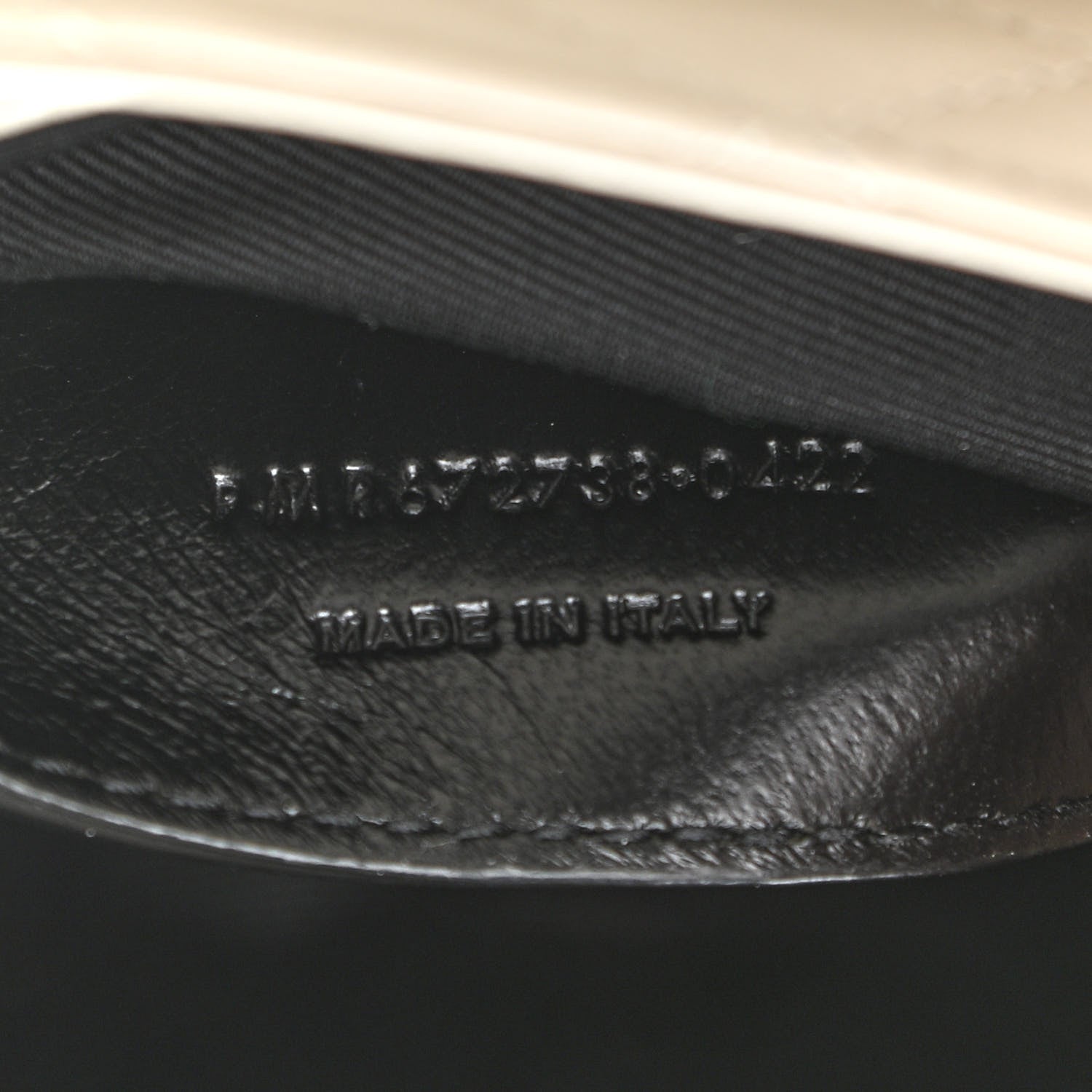 Saint Laurent Lambskin Quilted Monogram Mini Nolita Blanc Vintage 7 of 11