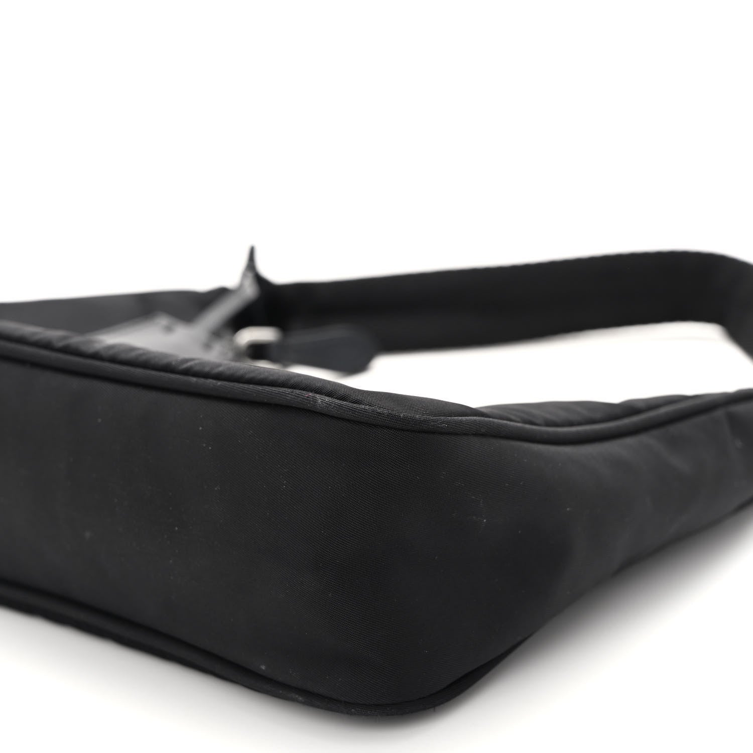 Prada Tessuto Nylon Mini Re-Edition 2000 Bag Black 9 of 9