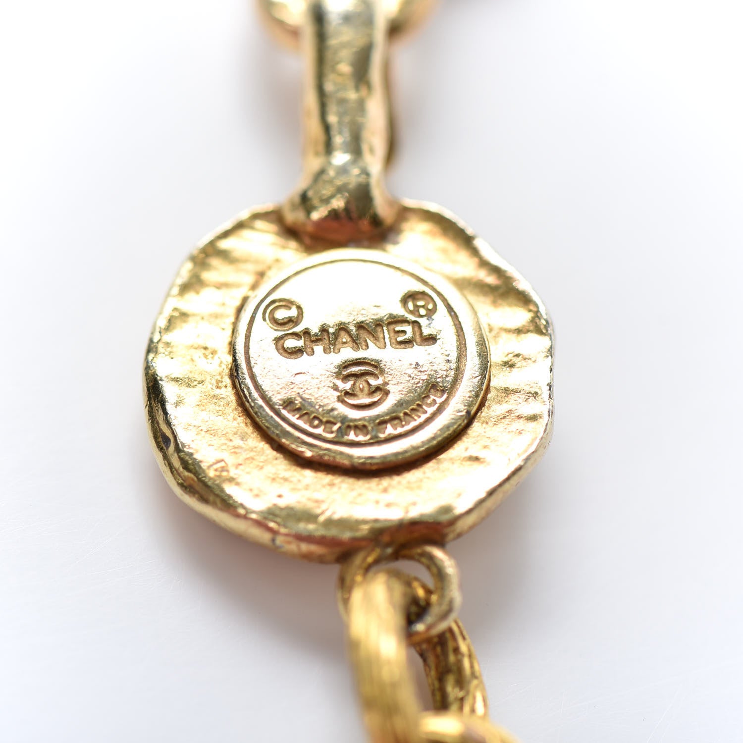 Chanel CC Medallions Necklace Gold 5 of 5