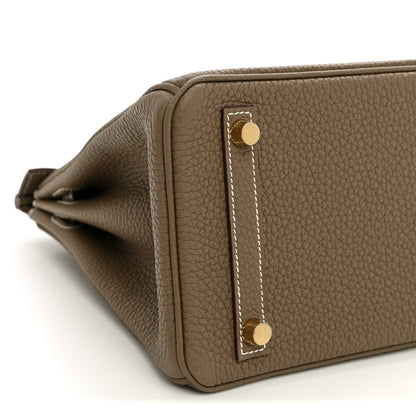 Hermes Togo Birkin 25 Etoupe 8 of 12