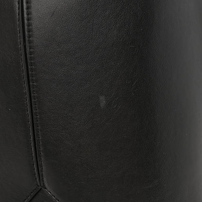 Loewe Shiny Calfskin Medium Puzzle Fold Tote Black 12 of 14