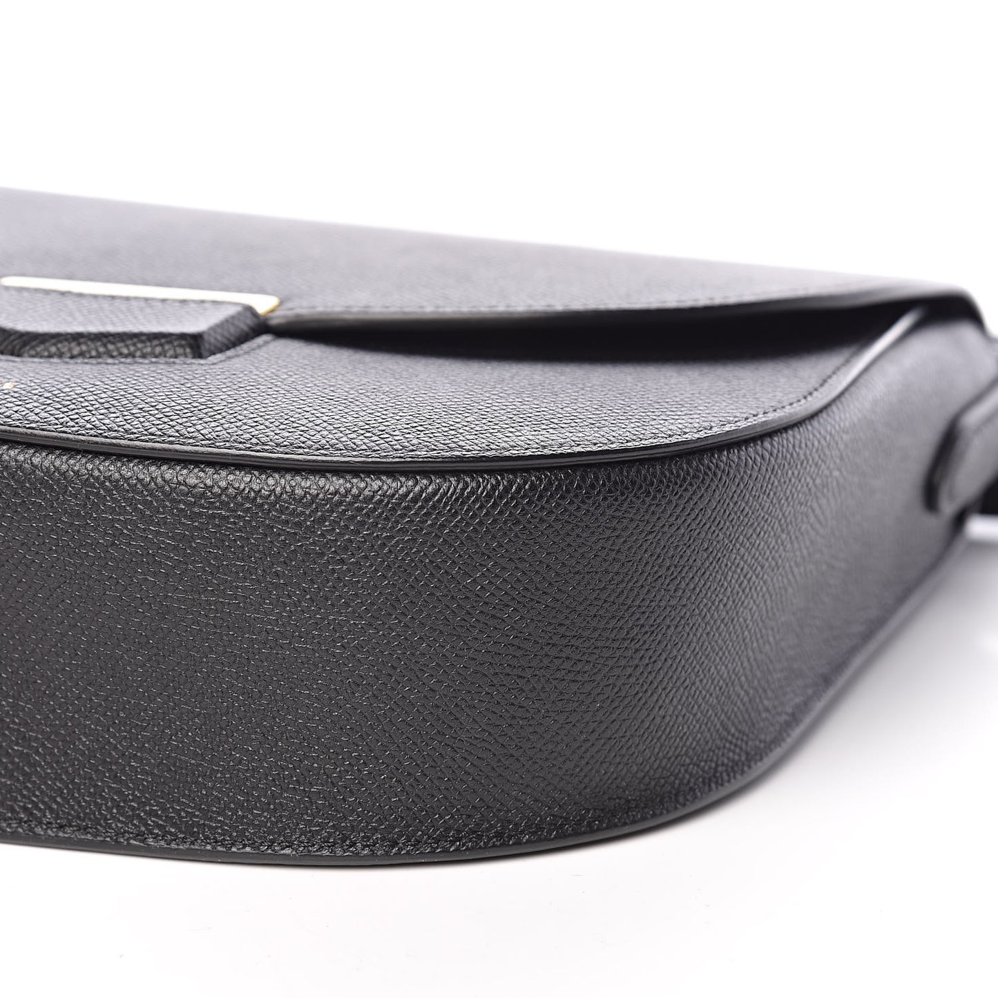 Grained Calfskin Medium Trotteur Black