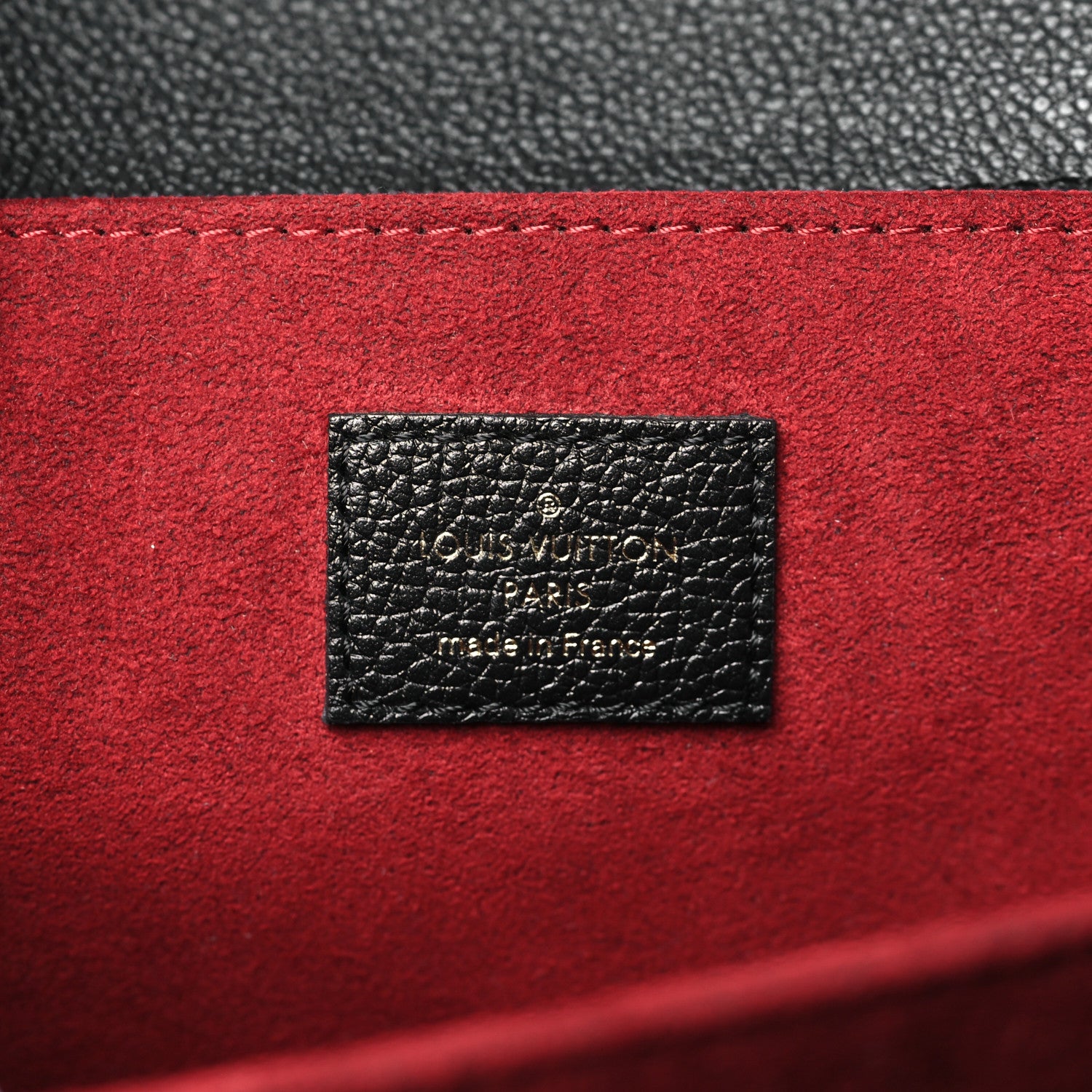 Louis Vuitton Empreinte Monogram Giant Pochette Metis Black Beige 6 of 9