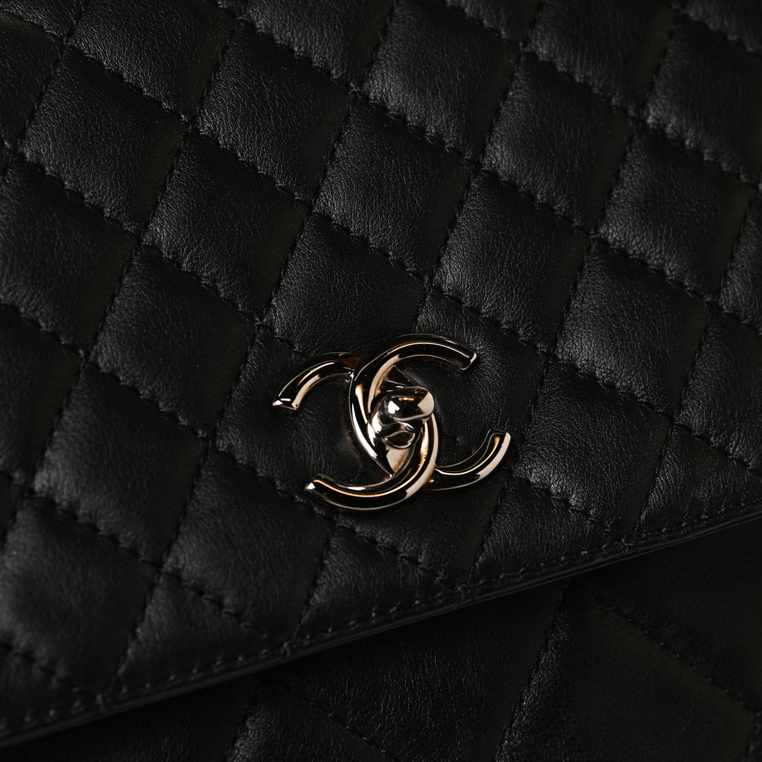 Chanel Calfskin Quilted In The Business Flap Bag Black 12 of 15