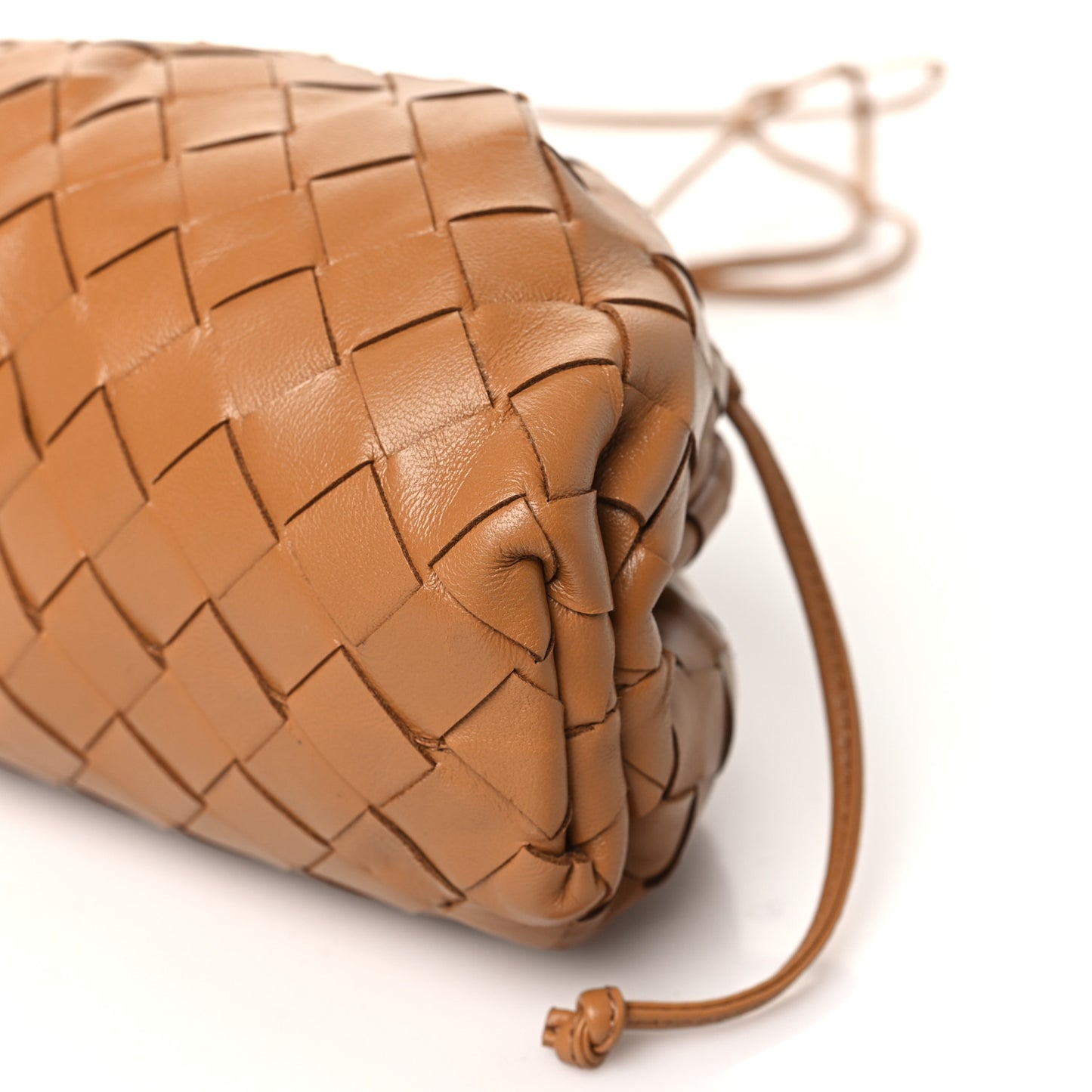 Nappa Intrecciato The Mini Pouch Carmel