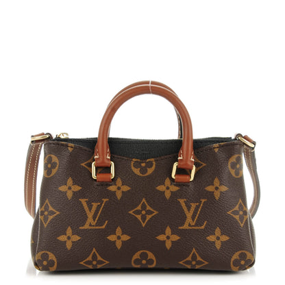 Louis Vuitton Monogram Nano Pallas Black 1 of 8
