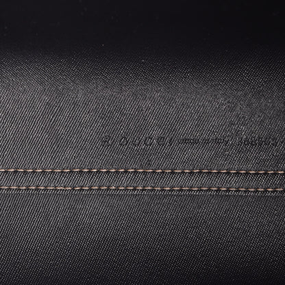 Gucci Calfskin GG Supreme Monogram Medium Reversible Tote Black 11 of 25