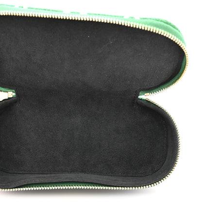 Louis Vuitton Jacquard Velvet Monogram LV Match Sunglasses Case GM Vert 5 of 6
