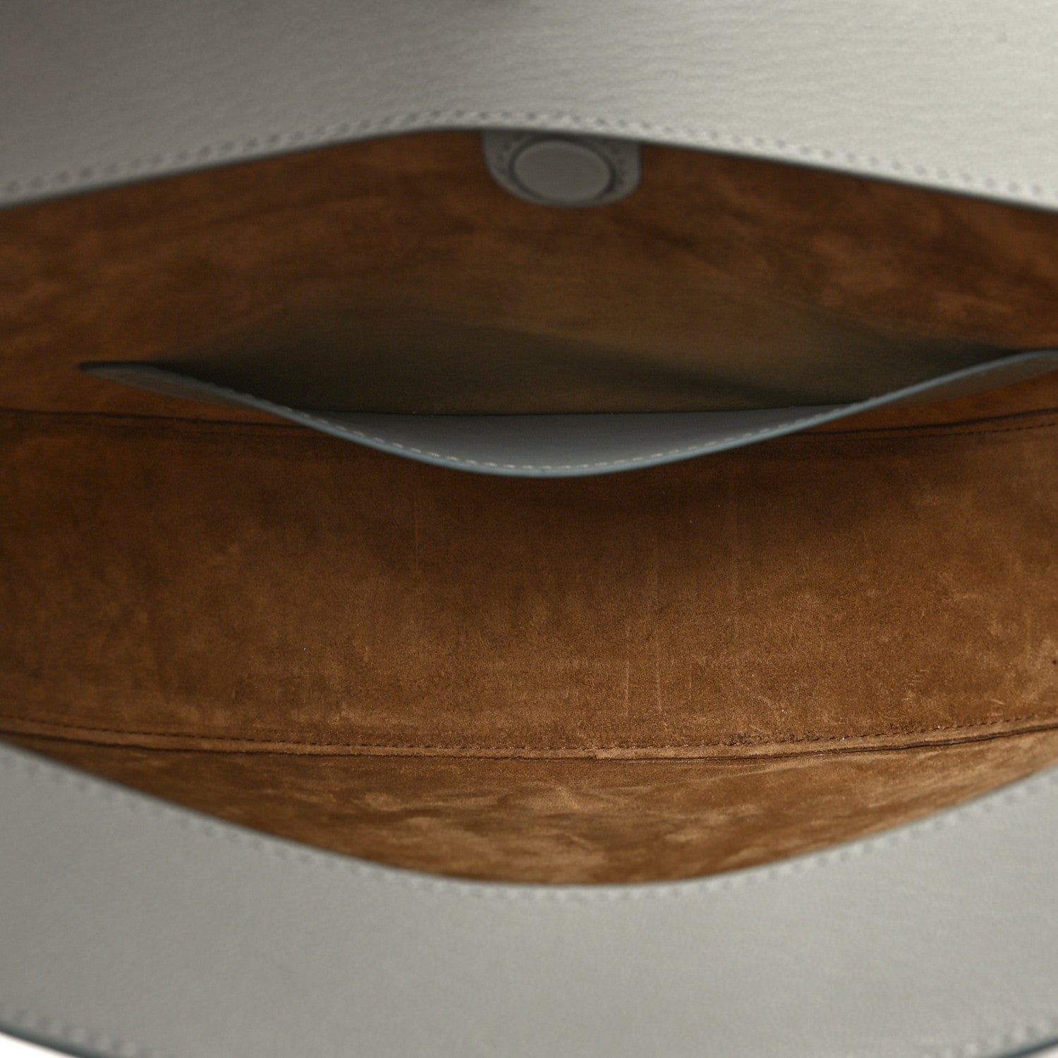 Loewe Satin Calfskin Jacquard Luna Bag Ash Grey 5 of 10