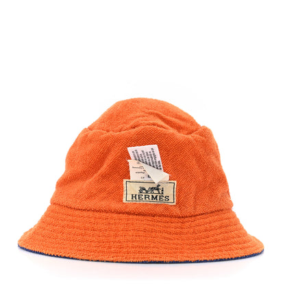 Hermes Cotton Terry Bucket Hat 58 10 of 13