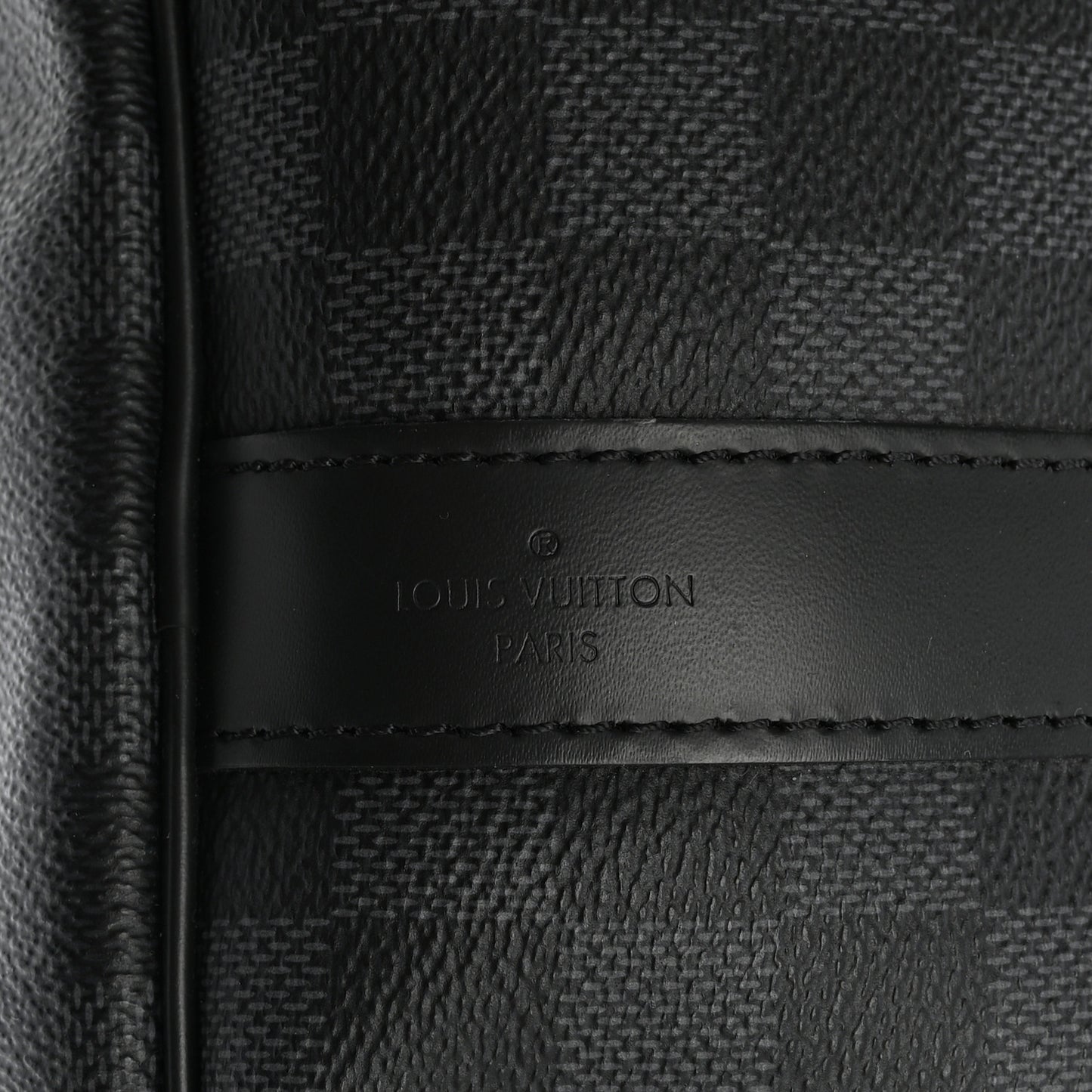 Damier Graphite Keepall Bandouliere 55