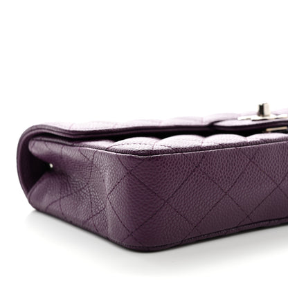 Chanel Caviar Quilted East West Flap Purple 9 of 10