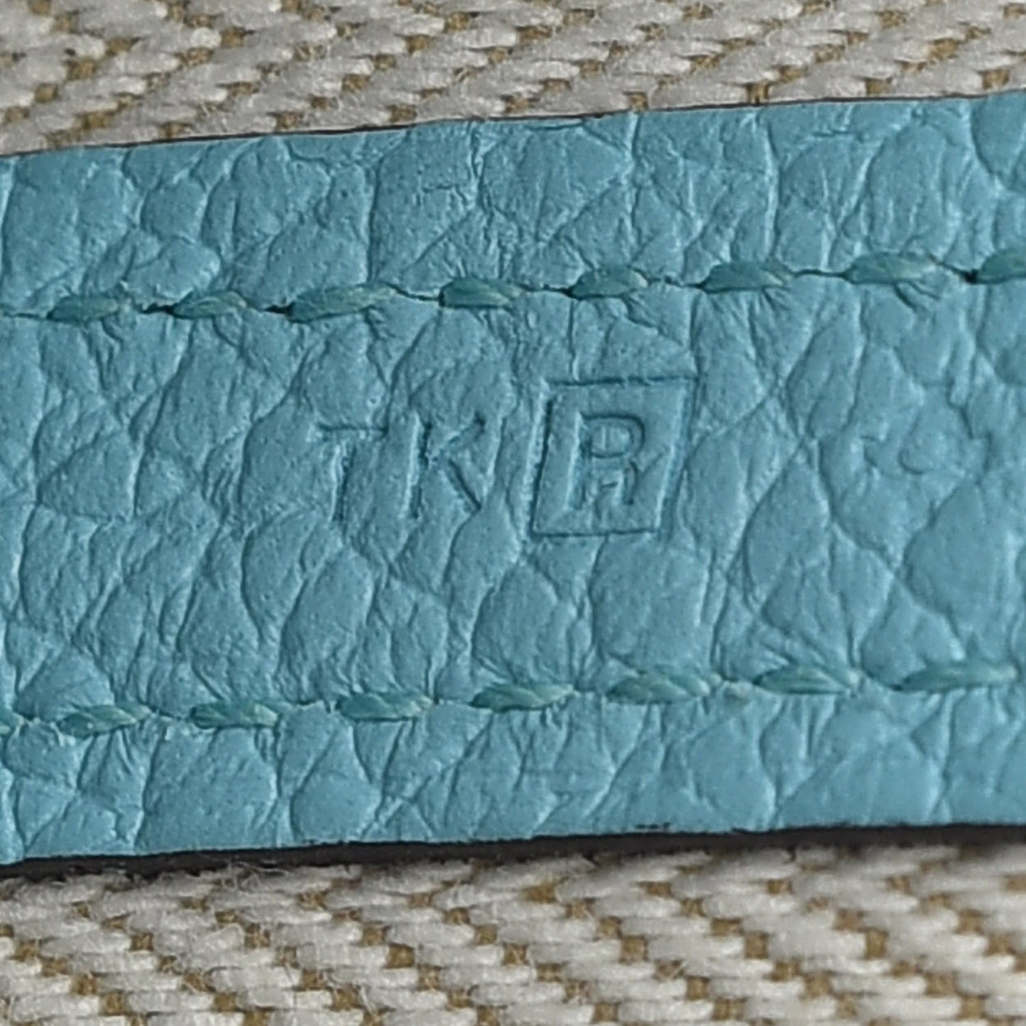 Vache Country Garden Party 36 MM Bleu Atoll