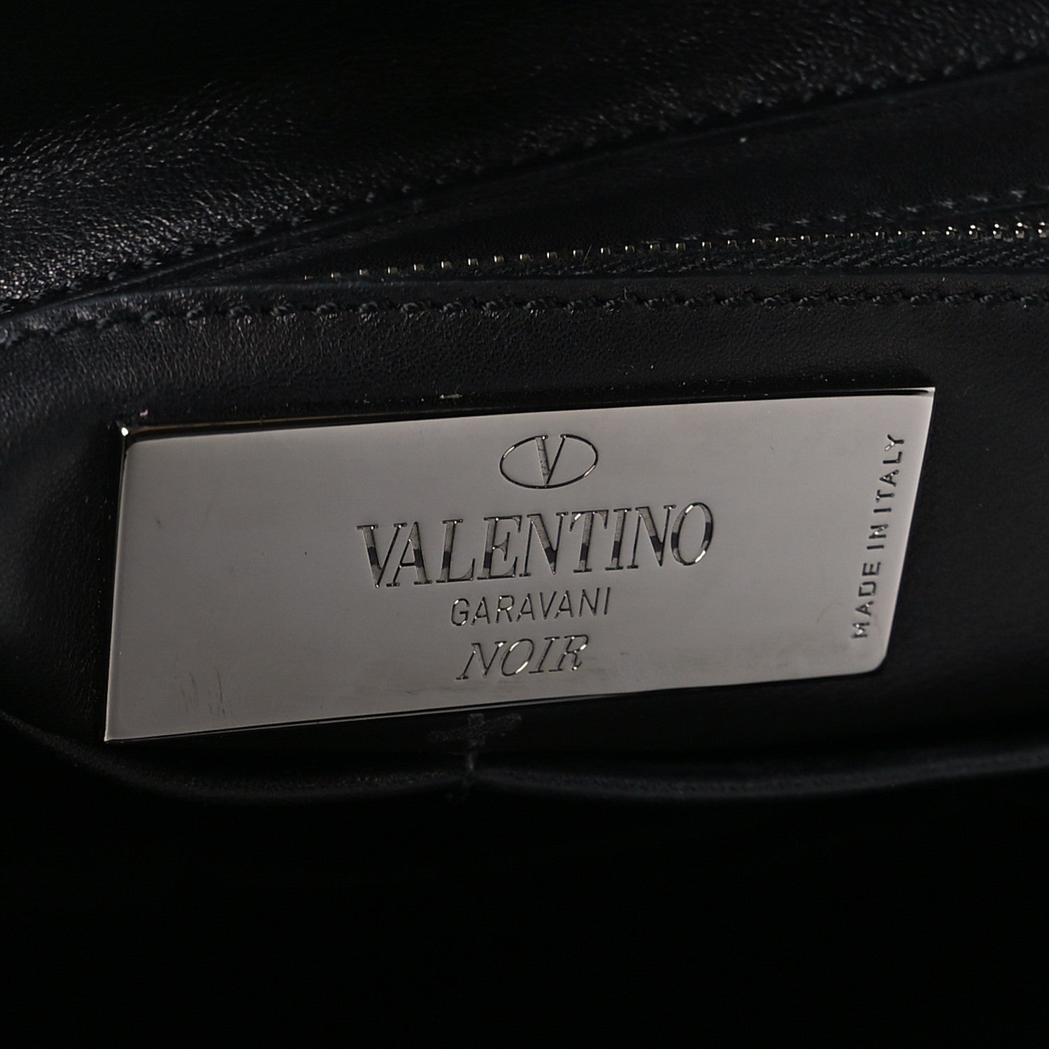 Valentino Garavani Vitello Medium Rockstud All Over Tote Black 6 of 8