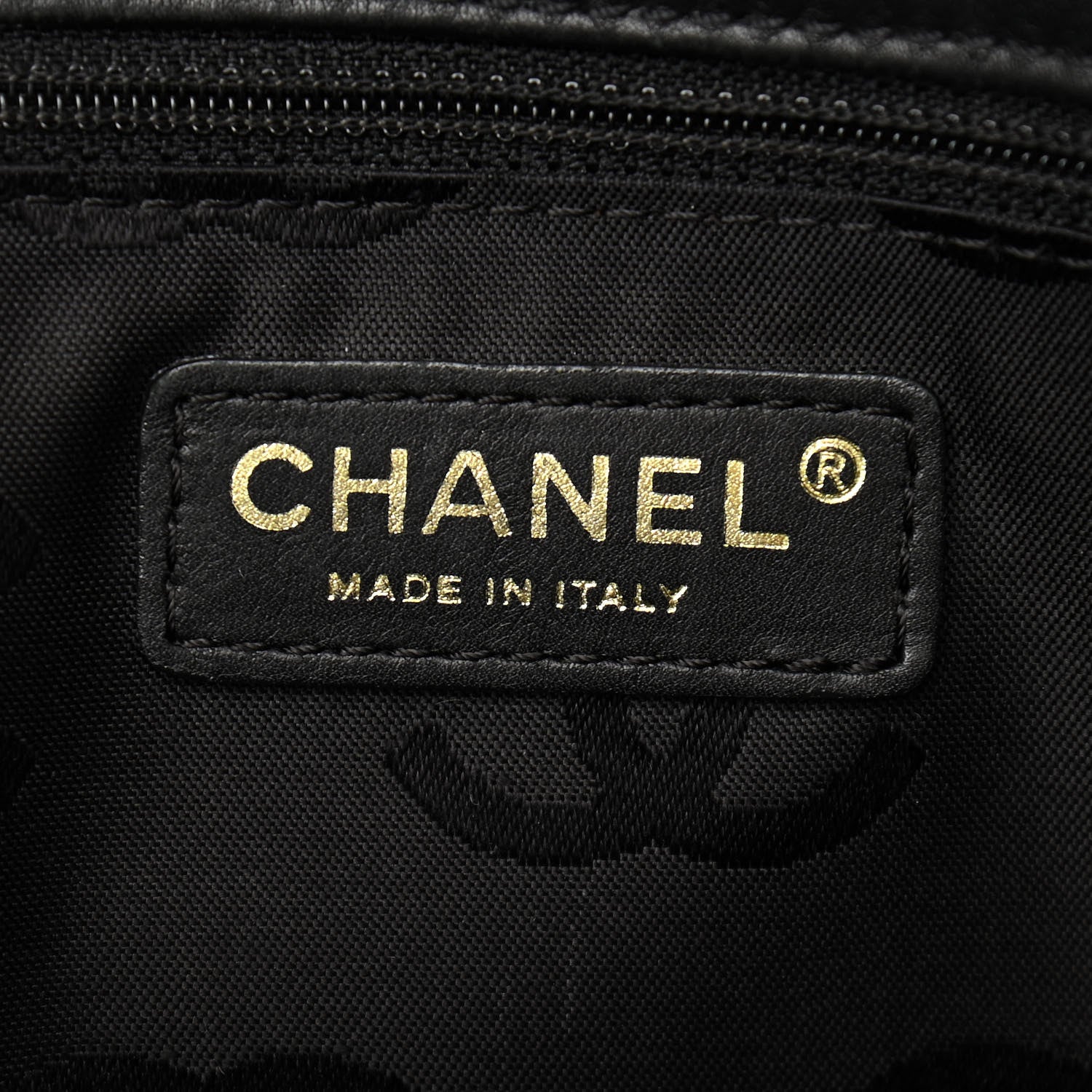 Chanel Calfskin Contrast Stitch Surpique Tote Black 6 of 15