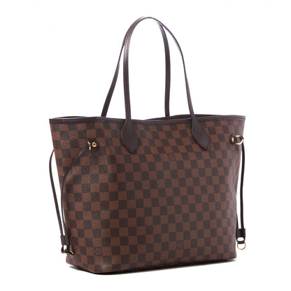Louis Vuitton Damier Ebene Neo Neverfull MM Rose Ballerine 2 of 8