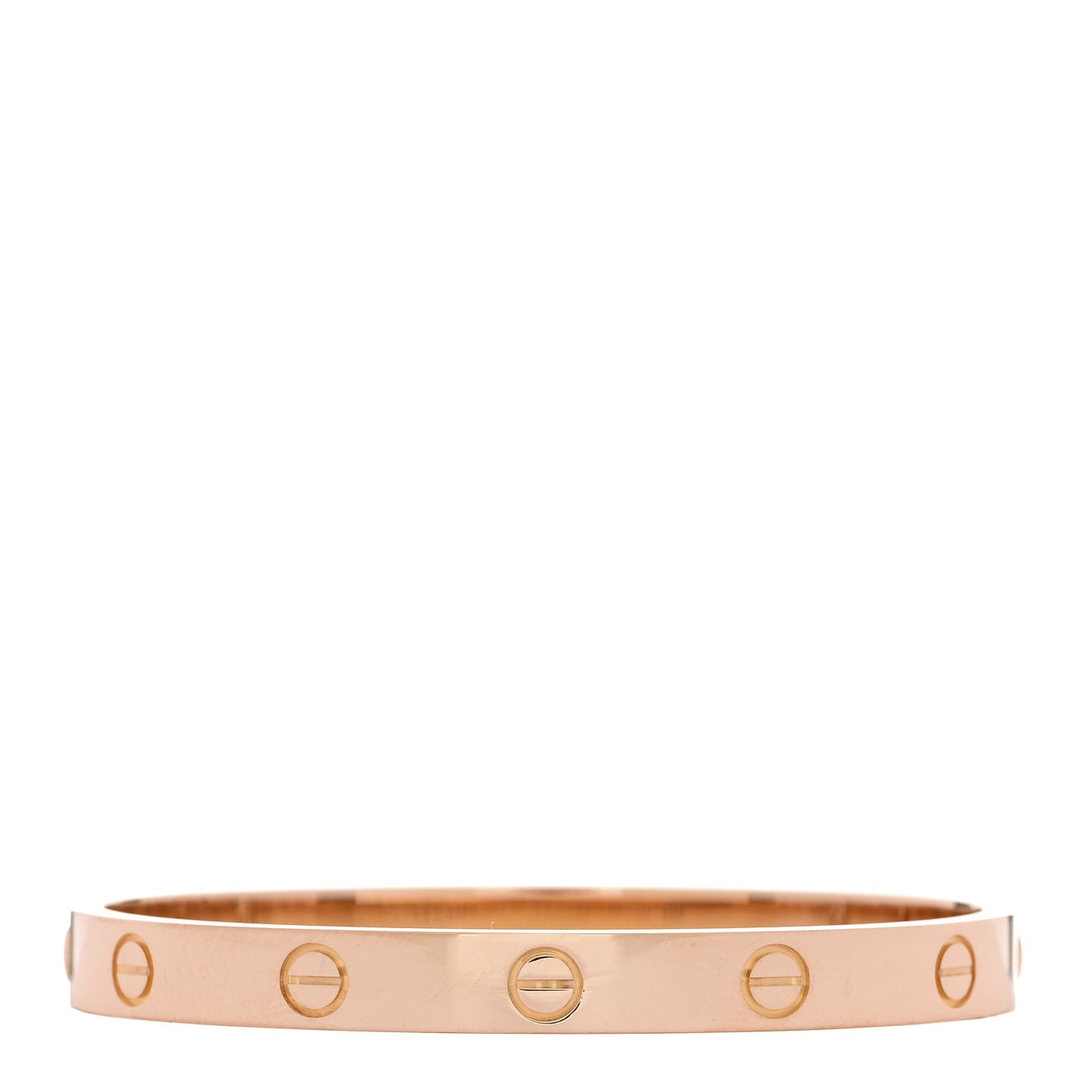 18k Pink Gold Love Bracelet 16