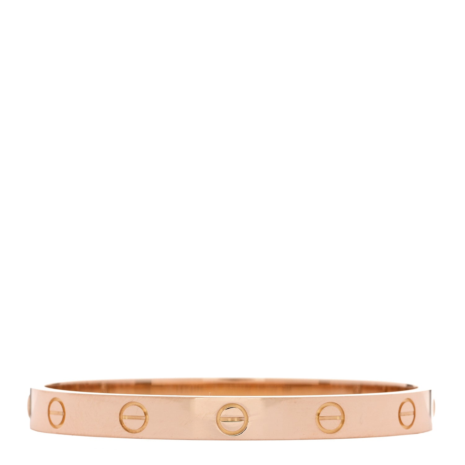 Cartier 18k Pink Gold Love Bracelet 16 2 of 8