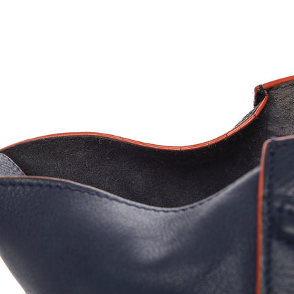 Celine Supple Calfskin Large Phantom Luggage Navy Blue Orange 21 of 25