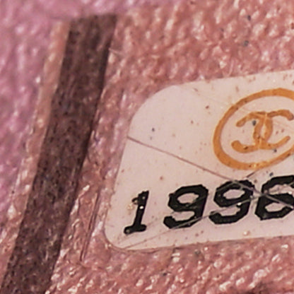 Chanel Metallic Lambskin Quilted Timeless Clutch Pink 7 of 12