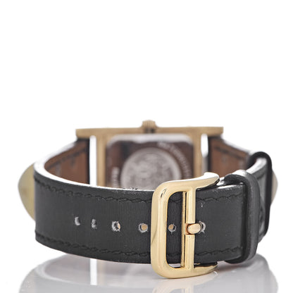 Hermes Stainless Steel Barenia 23mm Medor Quartz Watch Noir 4 of 10