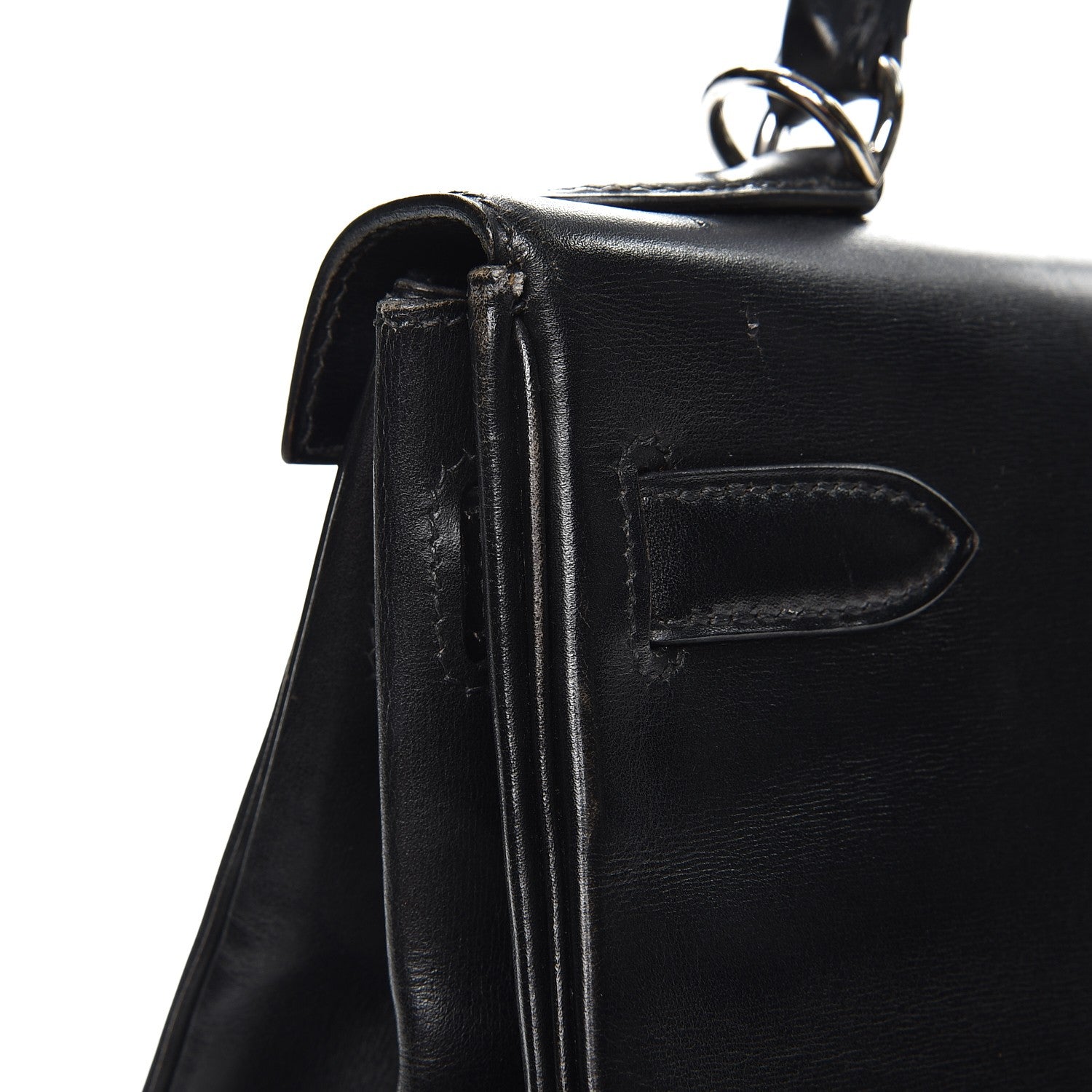 Hermes Box Kelly Retourne 32 Black 42 of 48