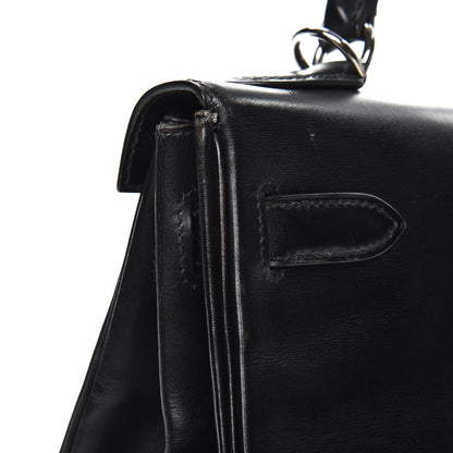 Hermes Box Kelly Retourne 32 Black 42 of 48