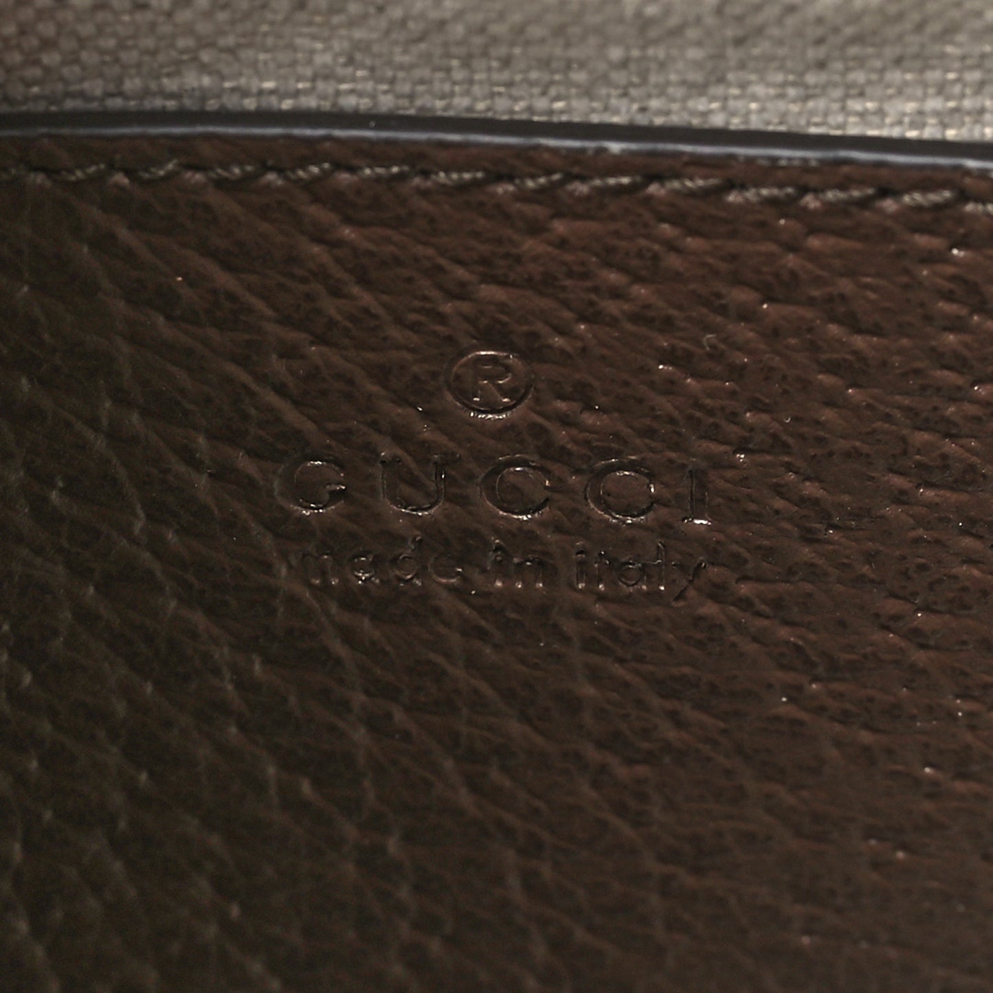 Monogram Jumbo GG Textured Dollar Calfskin Web Mini Horsebit 1955 Shoulder Bag Camel Ebony New Acero