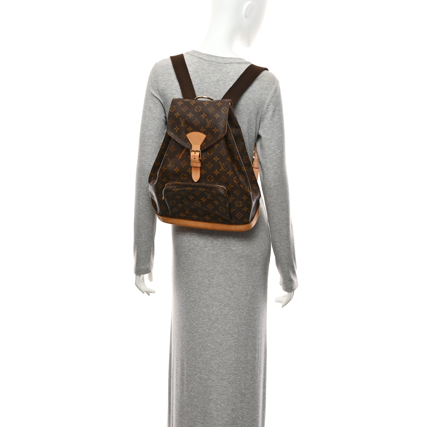 Louis Vuitton Monogram Montsouris GM Backpack 2 of 12