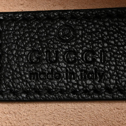 Gucci Goatskin Mini Aphrodite Shoulder Bag Black 6 of 10