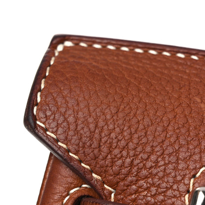 Hermes Natural Barenia Faubourg Hac A Dos PM Backpack Fauve 15 of 15
