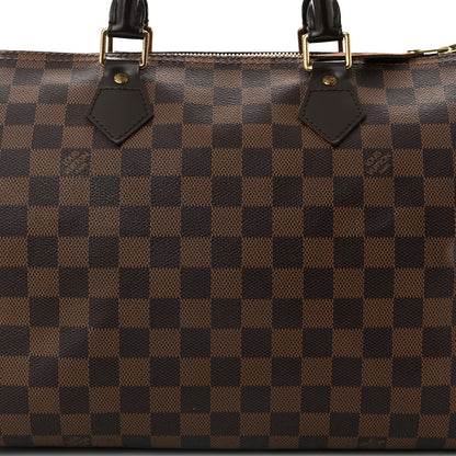Louis Vuitton Damier Ebene Speedy 30 8 of 10