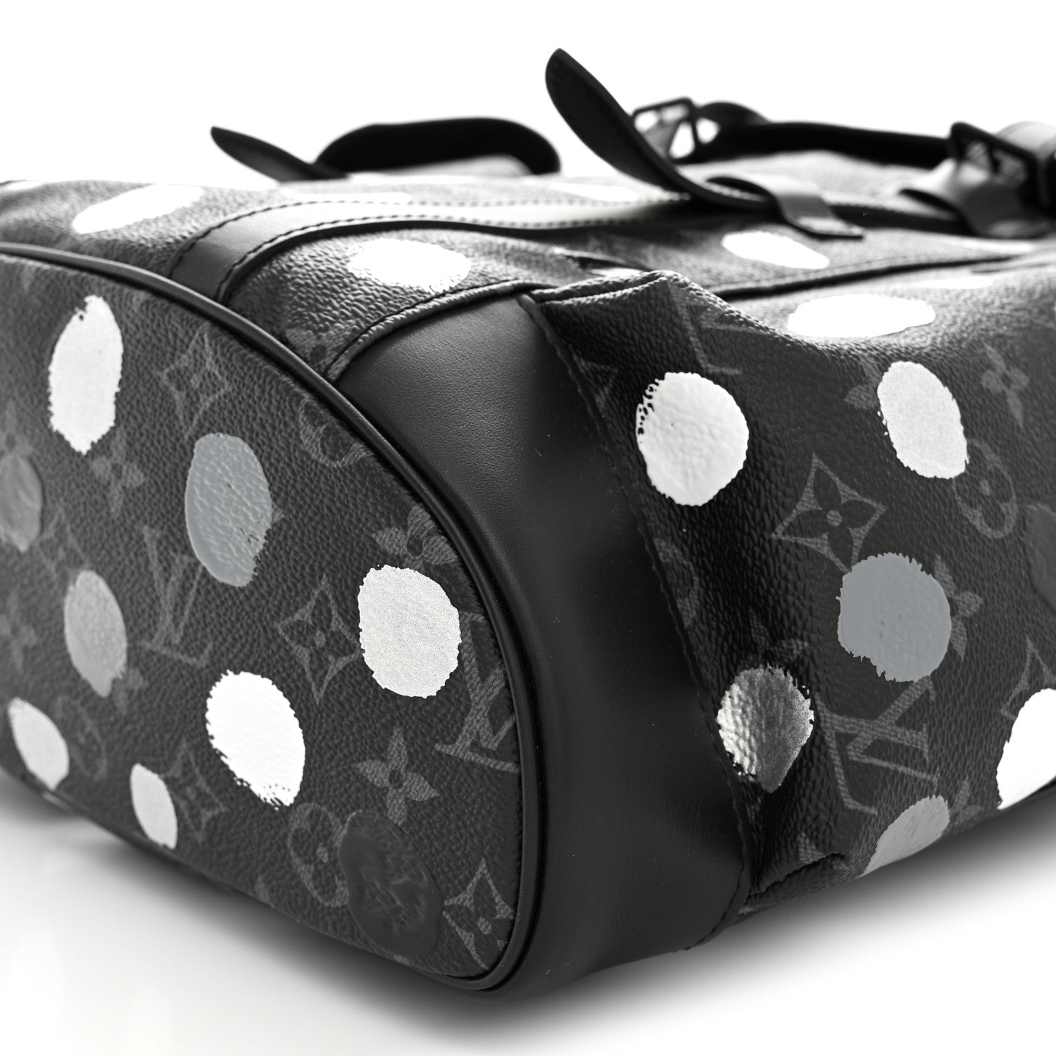 Louis Vuitton LV X YK Monogram Eclipse Dots Christopher MM Backpack Black 9 of 9