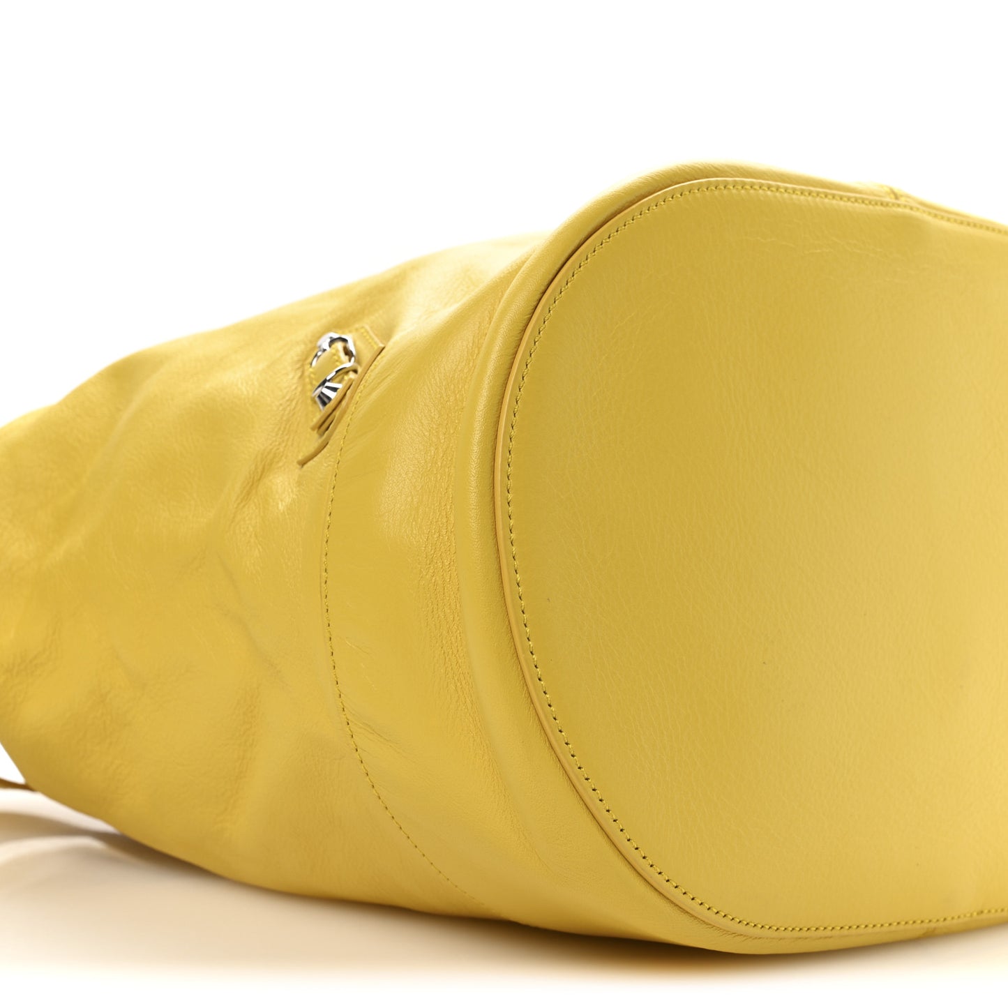 Calfskin Papier Drop Jaune Citronnade