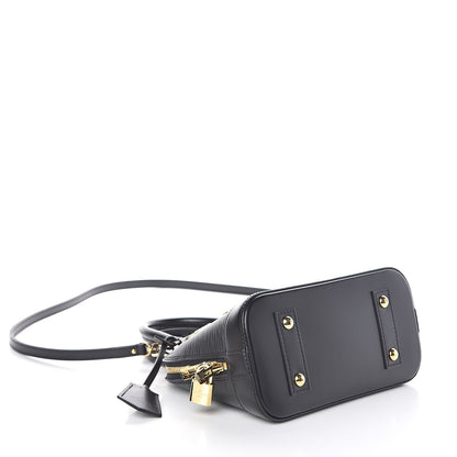 Louis Vuitton Epi Love Lock Alma BB Black 4 of 10