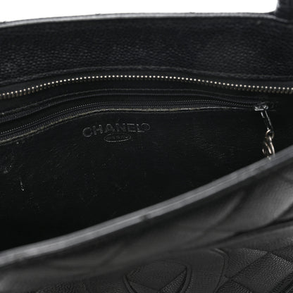 Chanel Caviar Quilted Medallion Tote Black 6 of 13