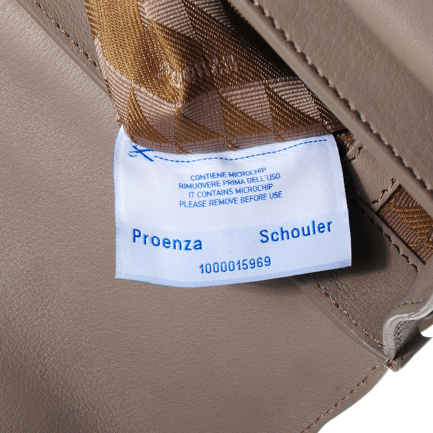 Proenza Schouler Leather PS11 Classic Shoulder Bag Mushroom 9 of 12