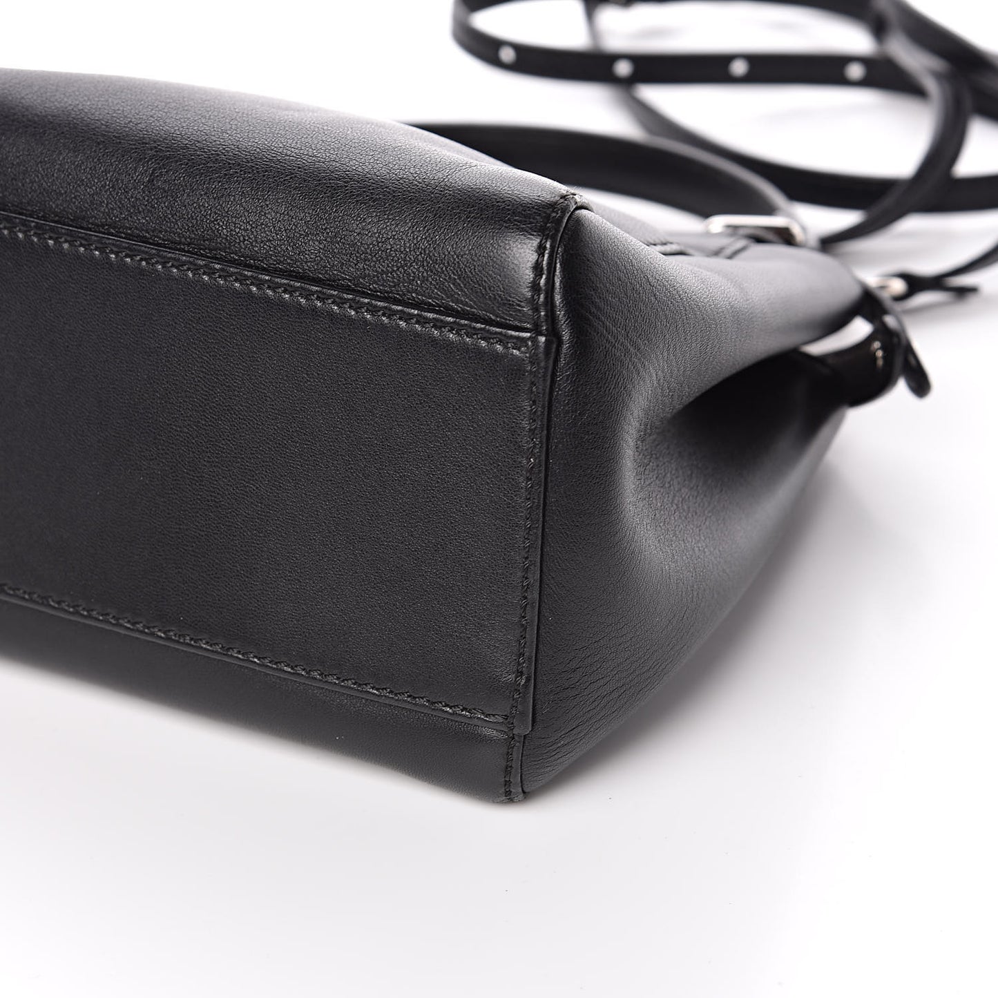Nappa Karung Monster Eyes Mini Peekaboo Iconic Satchel Black Papavero