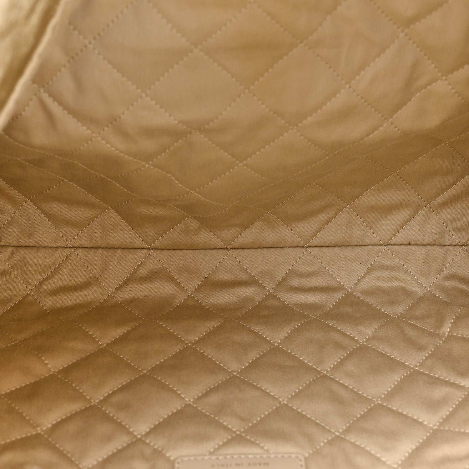 Chanel Metallic Calfskin Quilted Small Chanel 22 Light Gold 6 of 11