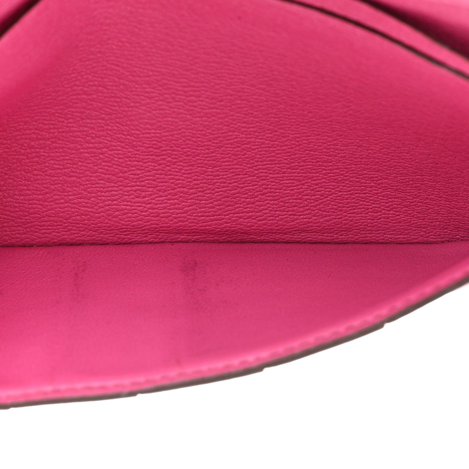 Hermes Shiny Alligator Bearn Wallet Rose Scheherazade 9 of 16
