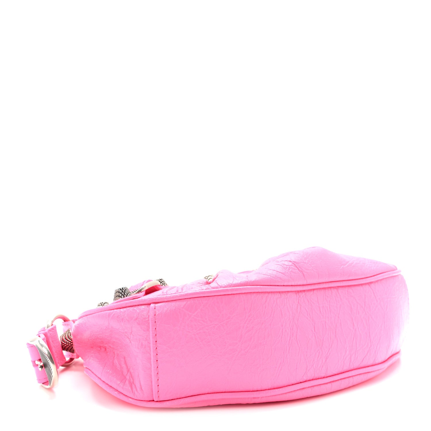 Balenciaga Agneau Arena Le Cagole Shoulder Bag XS Hot Pink Hot Pink 4 of 9