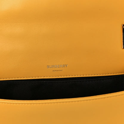 Burberry Lambskin Quilted Small Lola Bag Deep Saffron 6 of 11