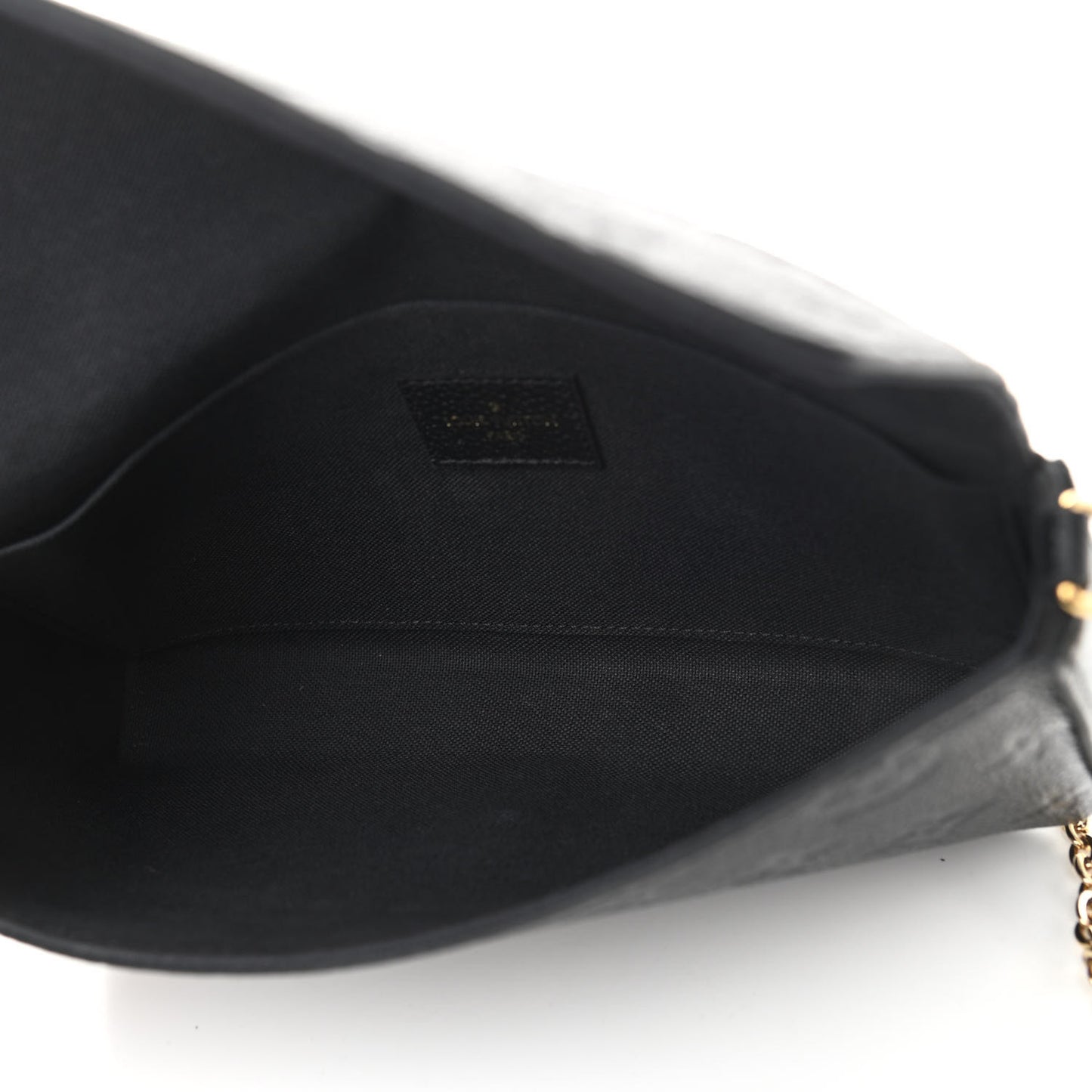 Empreinte Pochette Felicie Chain Wallet Black