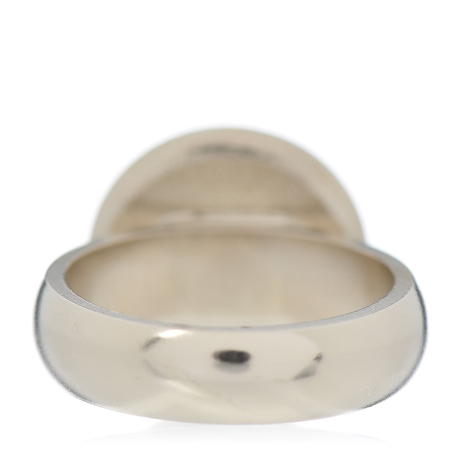 Chanel Pearl CC Ring 7 Gold White 4 of 5