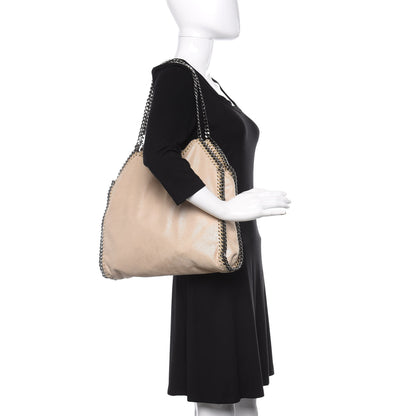 Stella McCartney Shaggy Deer Small Falabella Tote Beige 2 of 9