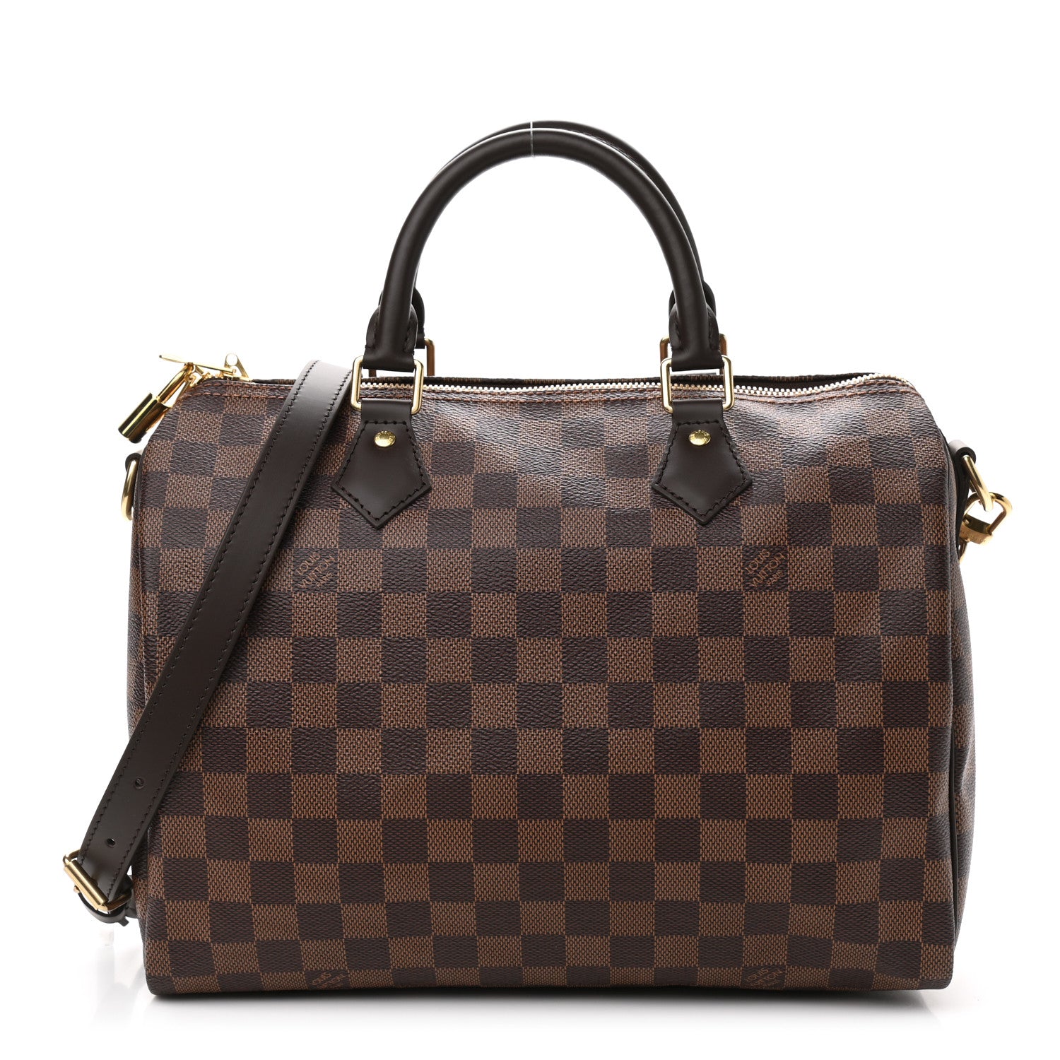 Louis Vuitton Damier Ebene Speedy Bandouliere 30 1 of 9