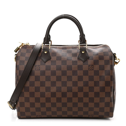 Louis Vuitton Damier Ebene Speedy Bandouliere 30 1 of 9