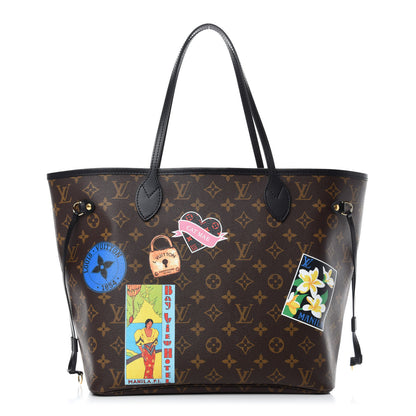 Louis Vuitton Monogram My LV World Tour Neverfull MM 1 of 10